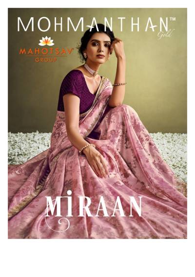 Miraan By Mohotsav Designer Printed Saree For Women